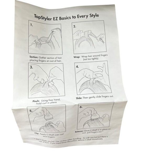 InStyler TopStyler Hair Styling System with Heated Ceramic Shells & Travel Case - Picture 13 of 16